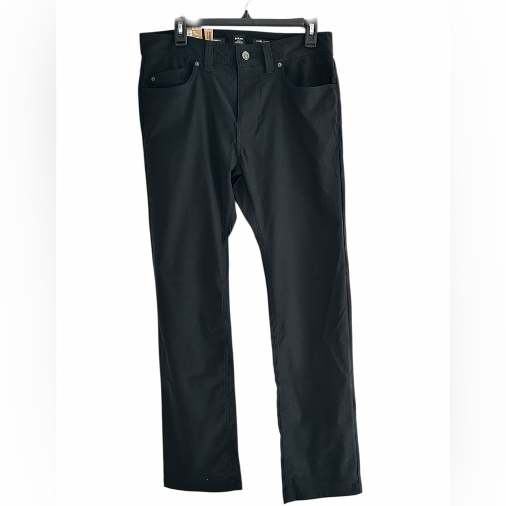 prAna Men's Brion II Pants Size 31x32 NWT 
Color: Black Standard Fit